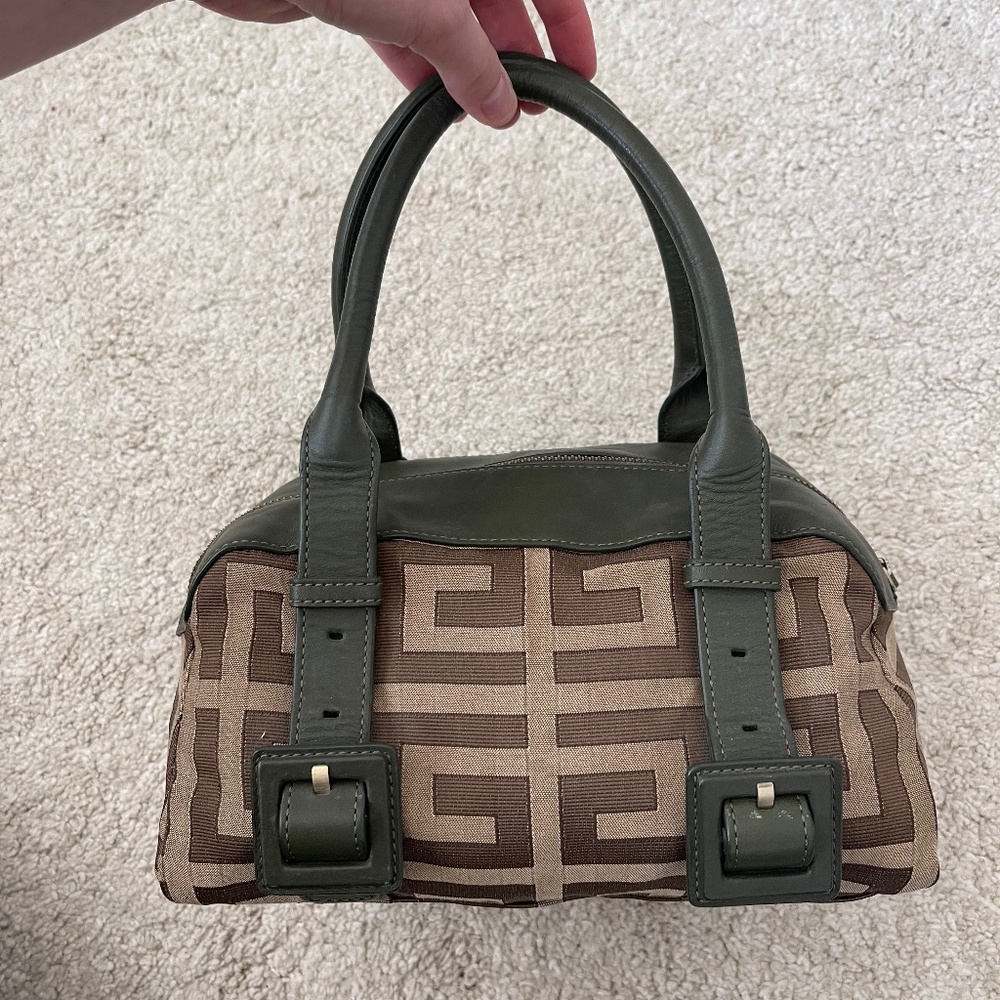 Authentic Givenchy Monogram Canvas Handbag